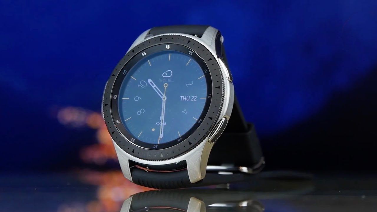 Смарт-часы Samsung Galaxy Watch (46 mm) Silver video preview