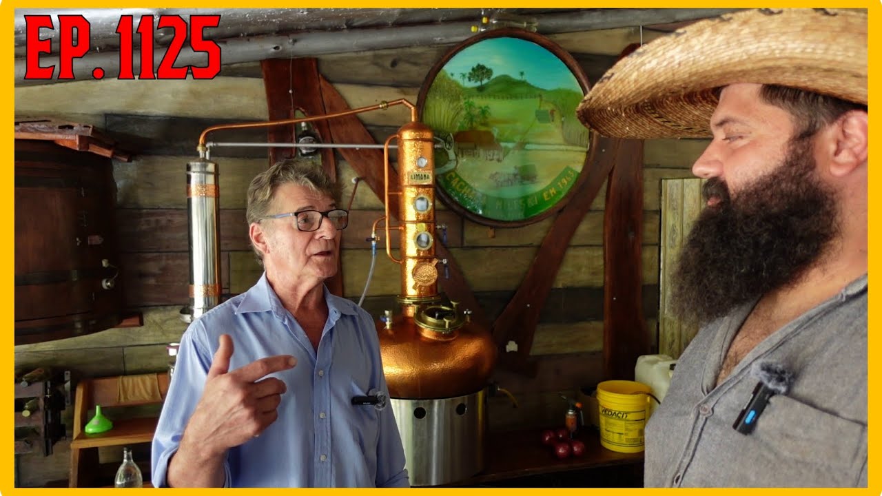 visitei um alambique e acompanhei a destilação de conhaque