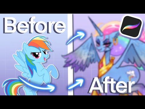 Turning the Mane 6 into Princesses | MLP Redesign pt.1