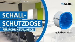Quickbox® Maxi Schallschutz