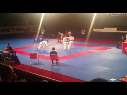 Kata team female Montenegro - Winner 15th European Karate Championships For Regions 2017