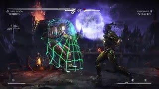 How To Do Triborg Stage Fatality