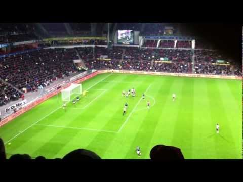PSV Eindhoven - Heracles Almelo 4 - 0 filmed in the 55 min (13 min long) 3-11-12