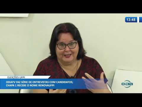 EleiçoÌƒes UFPI: Chapa 01 (SANDRA LIMA) 1º bloco  03 08