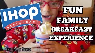 IHOP: American Family Breakfast DINER RESTAURANT DINING - Fun Social Distancing Eating Experience!