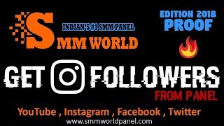 get 1k instagram followers from smm panel - mantap panel auto follower instagram unlimited 2018 youtube