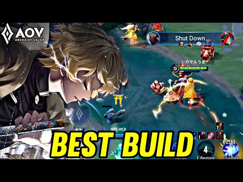 AOV : MURAD GAMEPLAY | BEST BUILD - ARENA OF VALOR LIÊNQUÂNMOBILE ROV