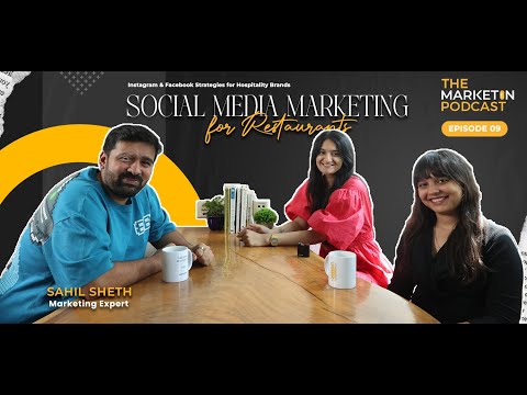 The Marketin Podcast episode 10, Boost Your Restaurant's Social Media Presence with Expert Strategies