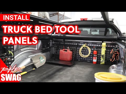 Truck Bed Molle Panel Installation on Ford F150