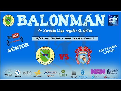 9ª Xornada Senior Masc. Liga Regular Bm Ribadosar  vs Bm Luceros