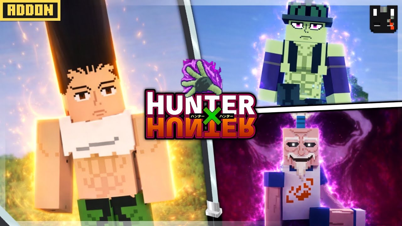 BEST HUNTER X HUNTER ADDON FOR MINECRAFT BEDROCK 🔥 | HXH MCPE 1.21+ 