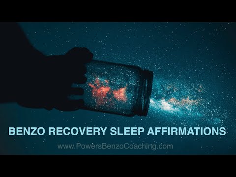 BENZO RECOVERY AFFIRMATIONS while you SLEEP!