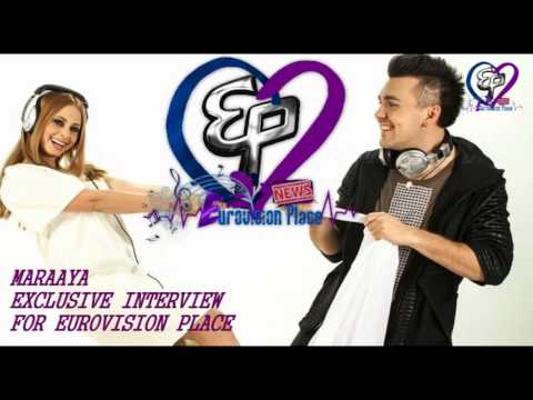 Interview with Maraaya in Eurovision Place