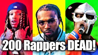 200 Rappers That Died In 2020 [Rap Rewind 2020]