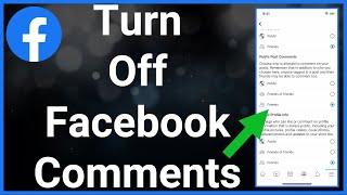 Turn Off Comment On Facebook Posts & Pages