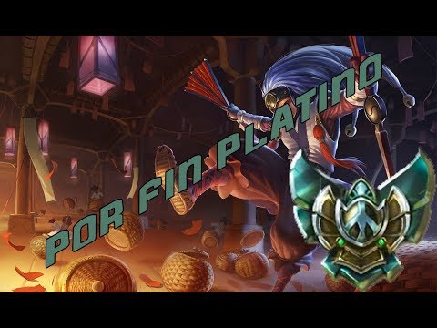 Por fin platino. Shaco. como subir elo