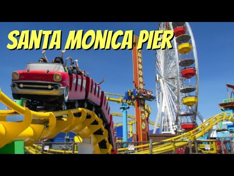 Santa Monica Pier Rides | Pacific Park (Everything in 8 minutes)