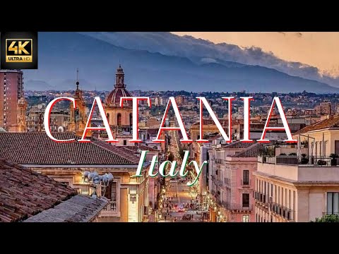 Catania, Sicily, Italy in 4k Aerial Drone!