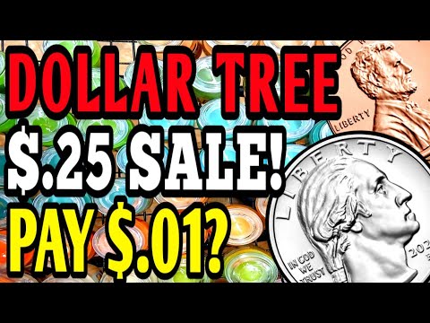 🚨PAY $.25! MORE PENNIES! DOLLAR TREE CLEARANCE SALE! $.25 CLEARANCE EVENT!