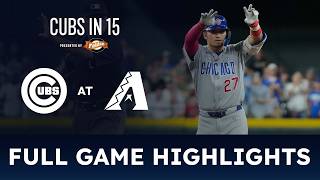 Chicago Cubs vs. Arizona Diamondbacks | MLB Highlights (8/24/2026)