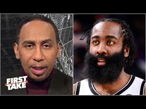 Stephen A. 談 Harden 率籃網逆轉擊敗太陽！ | First Take (Stephen A. reacts to James Harden leading the Nets to a comeback win over the Suns | First Take)