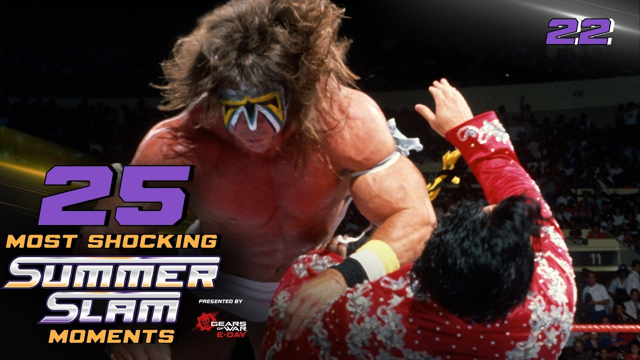 Ultimate Warrior ends Honky Tonk Man’s historic title reign: 25 Most Shocking SummerSlam Moments