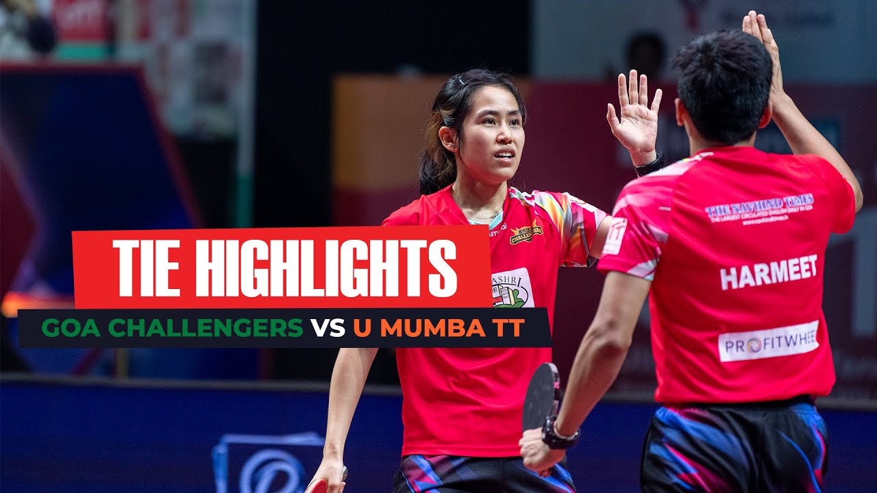 Goa Challengers vs U Mumba TT | IndianOil UTT Season 4 | Tie 7 - Highlights