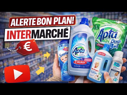 🛒€2 PER BOTTLE OF LAUNDRY DETERGENT AT INTERMARCHÉ ⚠️ GREAT DEAL ALERT!