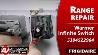 Frigidaire Stove - Element Will Not Turn On - Warmer Element Infinite Switch Repair