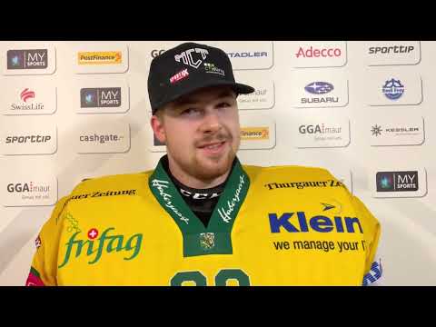 Interview mit Bryan Rüegger | GCK Lions - HC Thurgau | 13.02.2022