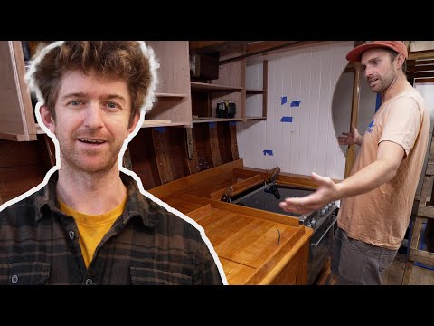 Interior woodwork - creating a functional living space on Tally Ho