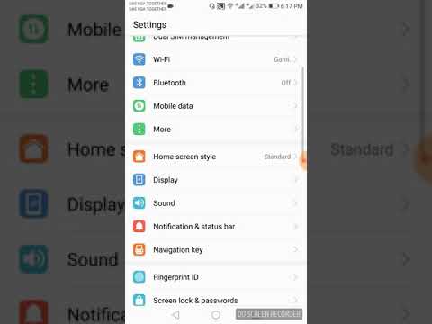 How to enable eye comfort in android phone