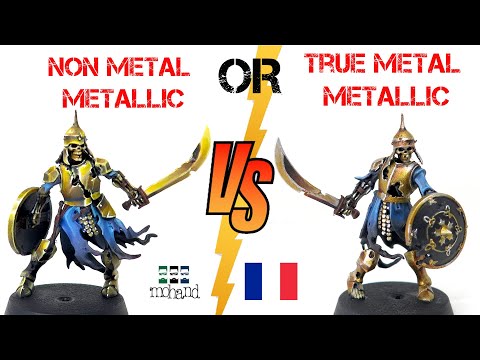 🇫🇷NMM Gold VS TMP (Figure Painting Tutorial)