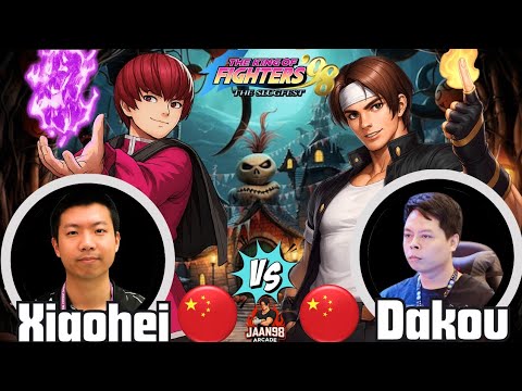 KOF 98 Dakou (大口) VS Xiaohei (小黑) FT10 ⚡ HIGH LEVEL GAMEPLAY ⚡KING OF FIGHTERS 98 