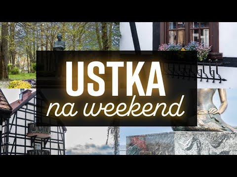 Ustka, miasto, atrakcje i wydma orzechowska.
