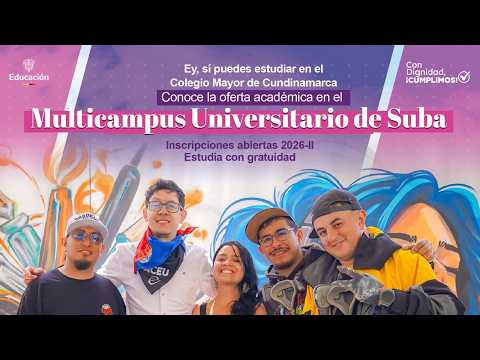 Conoce la oferta académica de la U Colegio Mayor de Cundinamarca en el Multicampus de Suba
