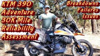 KTM 390 Adventure 30k Mile Reliability Assessment (48K km)