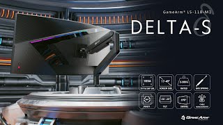 瑞米 Raymii LS-118-M1 DELTA-S系列 20KG 49吋 高承重氣壓式螢幕支架 安裝