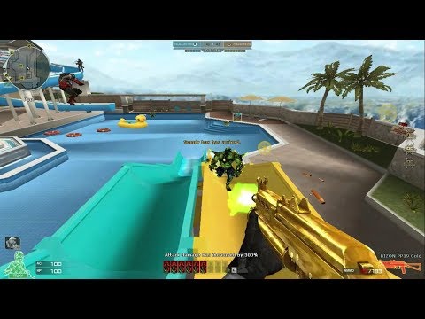 Crossfire NA 2.0 : BIZON PP19 Gold - Mauser M1896 Gold - Full Set Gold  - Darkage Zombie V4