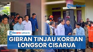 Wapres Gibran Langsung Datangi Lokasi Longsor Cisarua hingga Dialog dengan Korban di Pengungsian