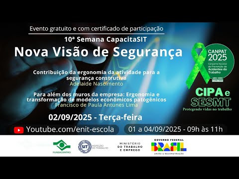 10ª Semana Capacita SIT - 02 set. 2025 - 9h