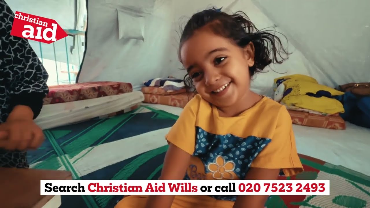 Make your lasting act of faith today - add Christian Aid into your Will - 60 second