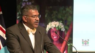 Fijian Minister for Tourism  Hon. Faiyaz Koya opens Fiji Tourism Industry Day