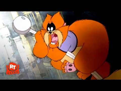 An American Tail: Fievel Goes West - Dogs Chase Tiger Scene
