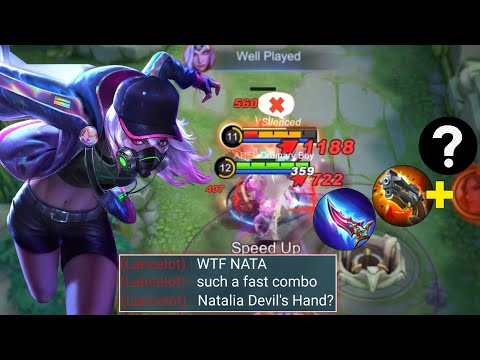 This is How Natalia's One Shot Combo Works | Top 1 Global Natalia Build - Mobile Legends