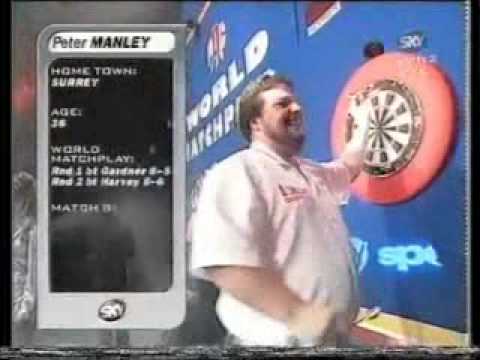 Keith Deller v Peter Manley -QF- 1998 World Matchplay Darts Part 1/7