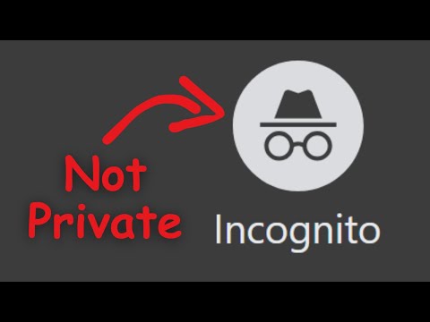 你被騙了！「私密瀏覽」其實一點都不私密！ (Incognito isn't Private at all.)