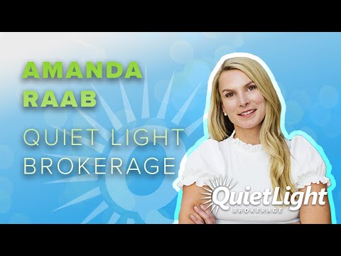 Amanda Raab - Quiet Light Brokerage - YouTube