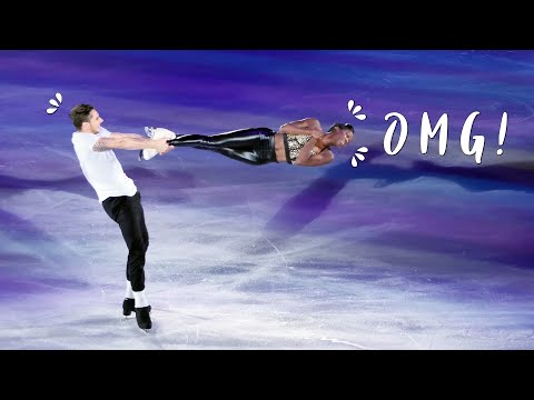 Vanessa James & Morgan Cipres - Beat It & Black or White  @All That Skate (Ice Show)