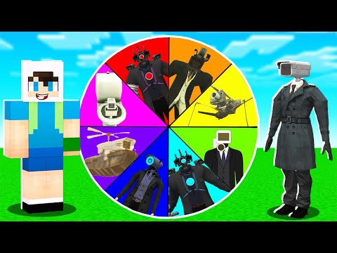 HANGİ TITAN CAMERAMAN ÇARKINI ÇEVİRMELİYİM - 😨 Minecraft